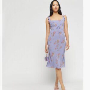 Worn Once - Reformation Leni Dress in Size M